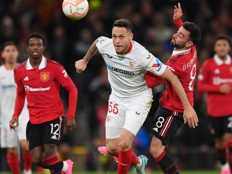 Dos autogoles del United mantienen vivo al Sevilla en Europa League