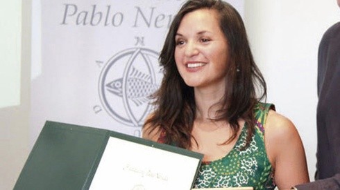 Gloria Dünkler ganó el Premio Pablo Neruda en 2016