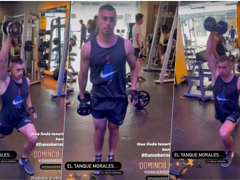 Video: Iván Morales muestra su lado más fitness