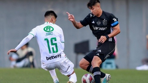 Marcelo Morales salió lesionado en el partido ante Audax Italiano.