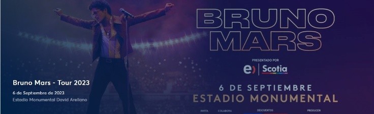 Bruno Mars en Chile