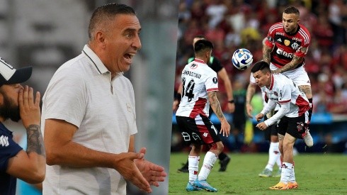 Jaime García quedó con un sabor amargo tras la caída de Ñublense ante Flamengo en el Maracaná.