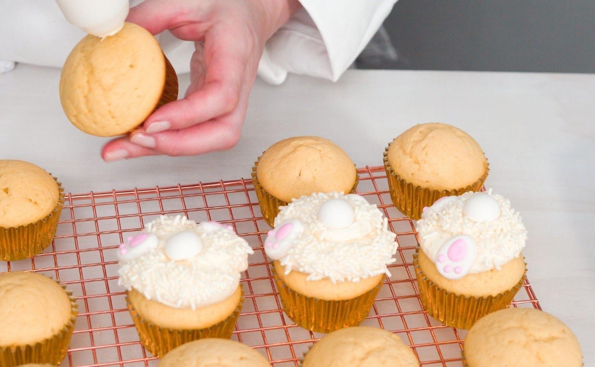 Receta de cupcakes de vainilla: Preparación fácil y sabrosa