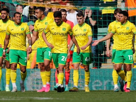 Marcelino Núñez sufre de titular la dura goleada al Norwich