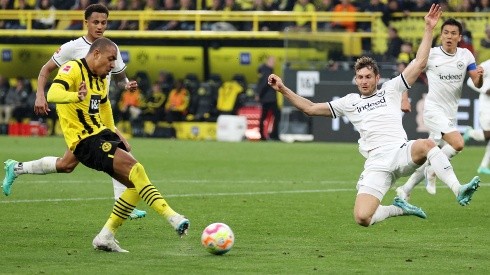 Dortmund goleó al Frankfurt