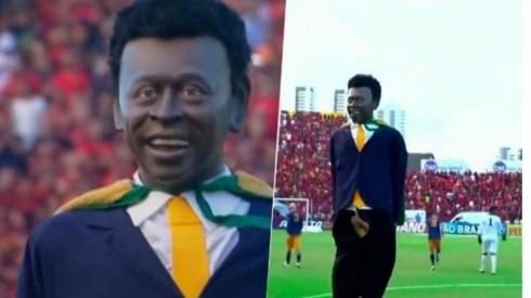 El homenaje a Pelé en el partido entre Sport Recife y Retro