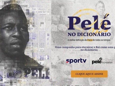 Homenaje: piden que Pelé vaya oficialmente al diccionario
