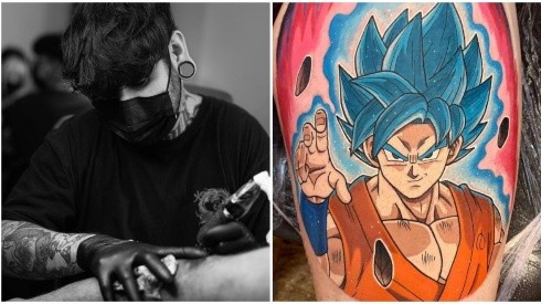 ¿Quién es el chileno que hará tatuajes de Dragon Ball en México?