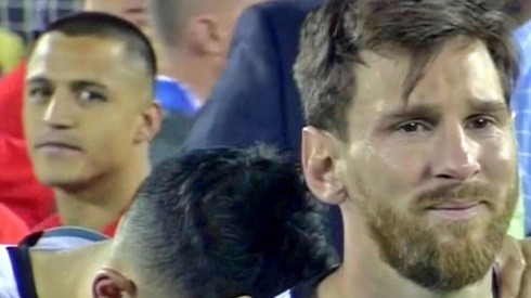 El peor día de su vida: Messi y la selección chilena.