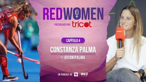 Constanza Palma, una de las capitanas de Las Diablas, es parte del cuarto capítulo de RedWomen, el Podcast de RedGol y Women4Sports.