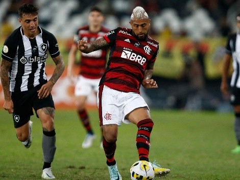 Vidal va por la titularidad por ola de lesionados en Flamengo