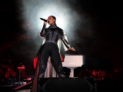 Alicia Keys se sorprende con sus fanáticos chilenos antes de su show