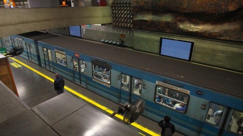 Metro de Santiago.