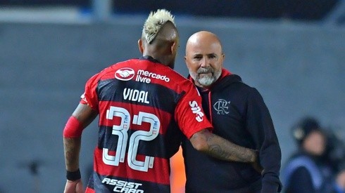 El King agarró camiseta de titular con Sampaoli en el Flamengo.