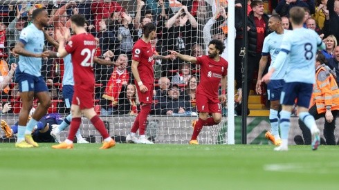 Triunfo: los Reds siguen soñando y Salah sube en la tabla de goleadores históricos del Liverpool.