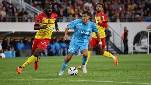 Alexis anotó apenas comenzado el decisivo encuentro del Marsella ante el Lens, pero el VAR le anuló el gol