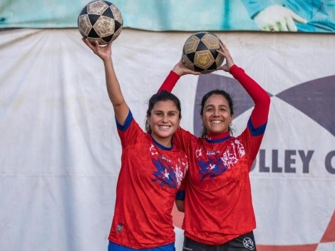 La dupla que la rompe en footvolley y representará a Chile en Brasil