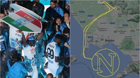 El Napoli todavía celebra el título en la Serie A. ¡Y vaya que hay muestras de jolgorio!