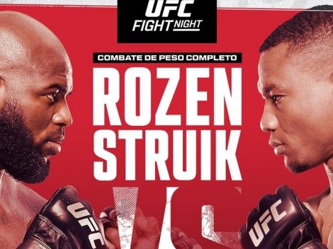 ¿Cuándo es y dónde ver UFC Fight Night: Rozenstruik vs Almeida?
