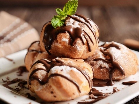 Receta de profiteroles