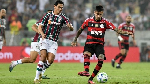 Erick Pulgar jugó un partidazo ante el Fluminense