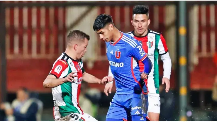 Osorio apenas jugó media hora ante Palestino. 