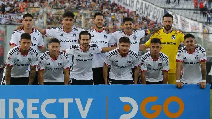 Once titular de Colo Colo contra Everton. 