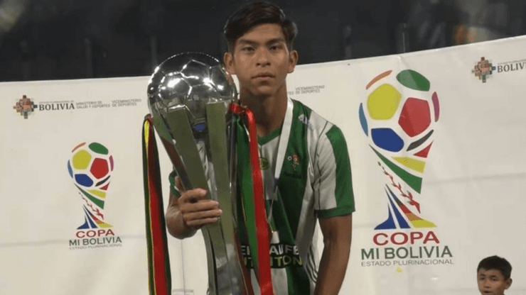 Vaca tiene gran proyección en el fútbol boliviano