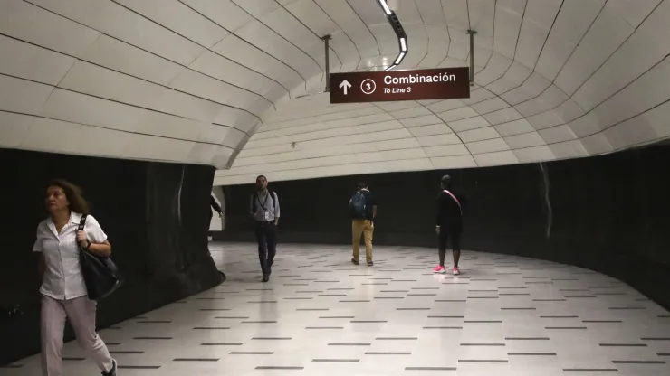 Horarios Metro de Santiago.
