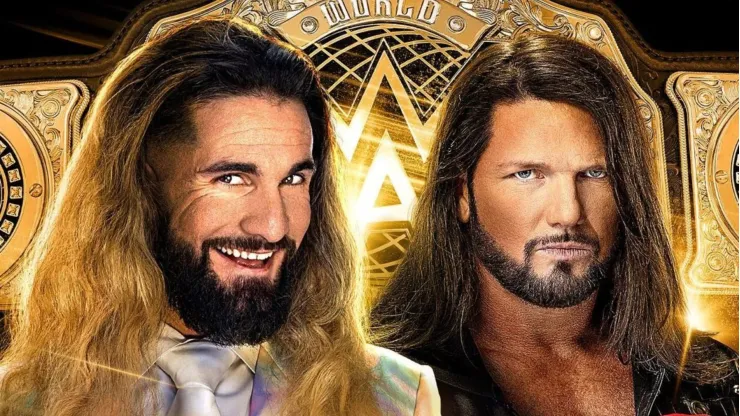 Seth Rollins y AJ Styles buscan el nuevo World Heavyweight Championship.

