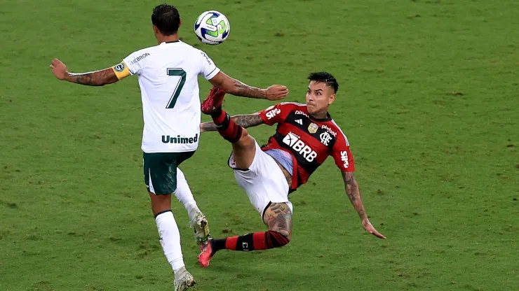 Pulgar fue titular en empate del Flamengo
