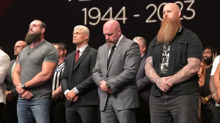Triple H, Erick Rowan y Braun Strowman lideraron los homenajes a Bray Wyatt
