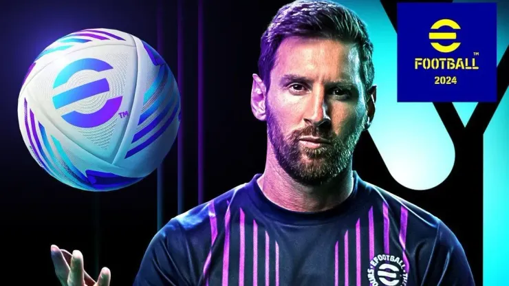 Lionel Messi es la gran figura de eFootball 2024.

