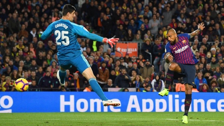 Arturo Vidal marcó el último gol en la goleada 5-1