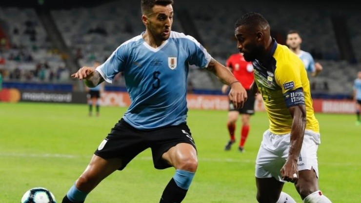 Matías Vecino queda fuera por lesión tras duelo con Ecuador (Foto: sitio AUF)