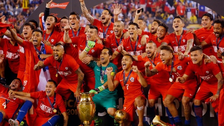 La selección chilena obtuvo su segundo tótulo internacional oficial en 2016