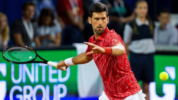 Novak Djokovic se contagió con coronavirus durante el Adria Tour