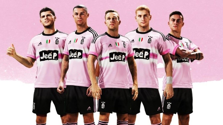 Cuarto uniforme de Juventus para PES 2021