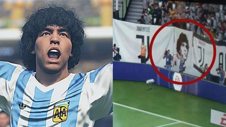Maradona en FIFA y PES