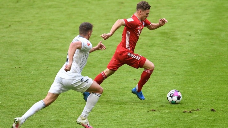 Joshua Kimmich calienta la revancha entre Bayern Múnich y PSG por la Champions League.
