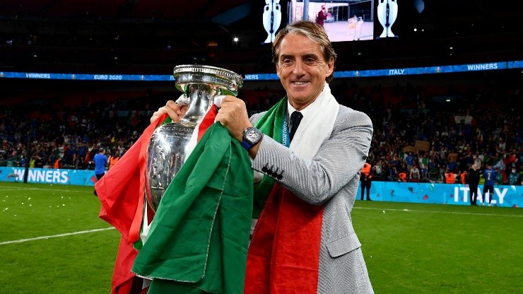 Mancini le dio el título de la Euro a Italia después de 53 años