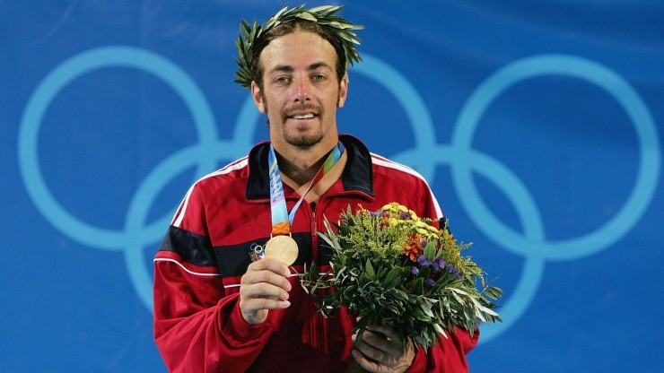 Nicalás Massú ganó dos medallas de oro en Atenas 2004.