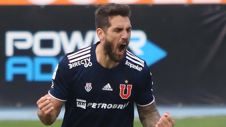 Joaquín Larrivey termina contrato con Universidad de Chile a fin de año.