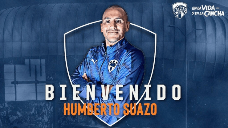 La oficialización de Chupete Suazo como jugador de Rayados en su filial.