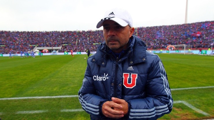 Jorge Sampaoli llegó en 2011 a Universidad de Chile, donde logró tres títulos nacionales, además de la Copa Sudamericana.