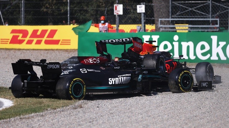 El monoplaza de Max Verstappen terminó por encima del de Lewis Hamilton.