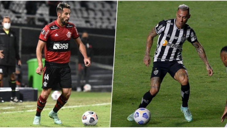 Eduardo Vargas y Mauricio Isla buscan el paso a la final de Copa Libertadores contra Palmeiras.