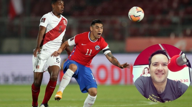 Cristián Caamaño piensa que Felipe Mora debe ser titular ante Perú.