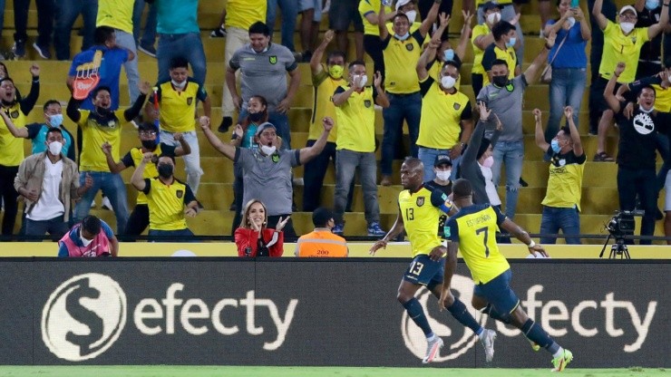 Enner Valencia fue protagonista en el triunfo de Ecuador sobre Bolivia. Foto: Getty Images