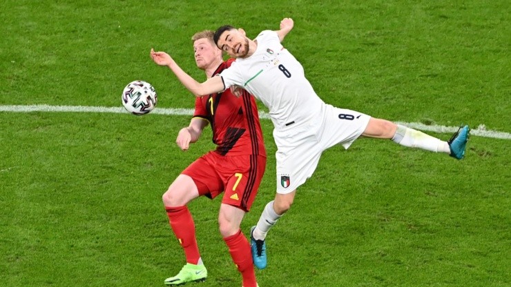 Italia y Bélgica se enfrentaron en la última Eurocopa, con triunfo para la Azzurra.